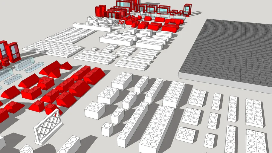 Virtual Lego basic 1 | 3D Warehouse