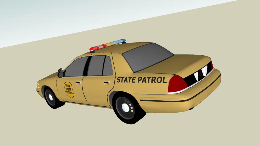 Iowa State Patrol Cruiser