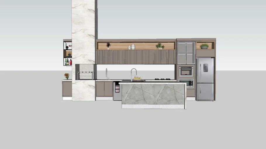 COZINHA / VARANDA GOURMET 