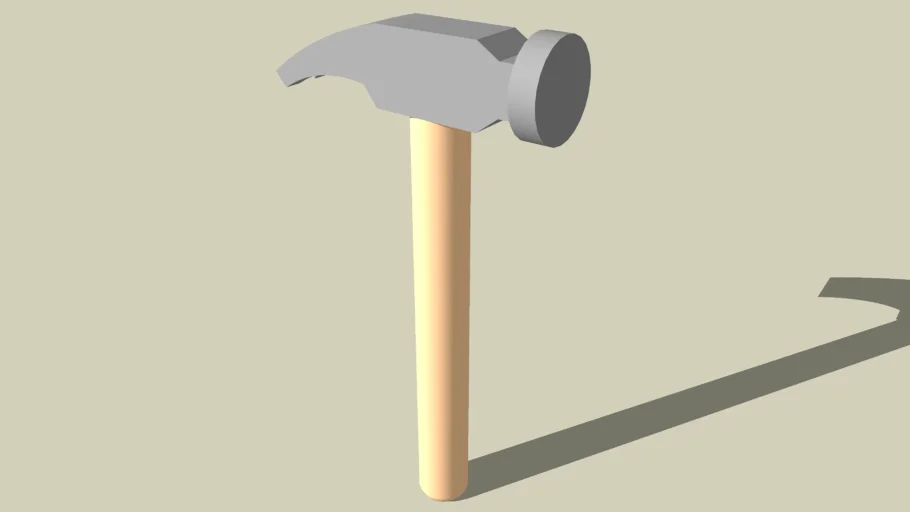 Wooden Handled Hammer