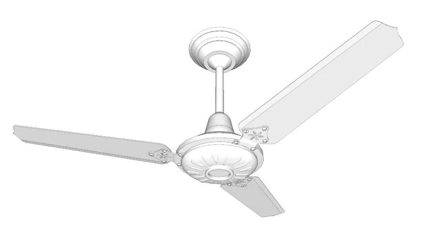 VENTILADOR DE TETO SIMPLES