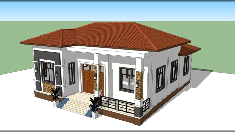one storey house