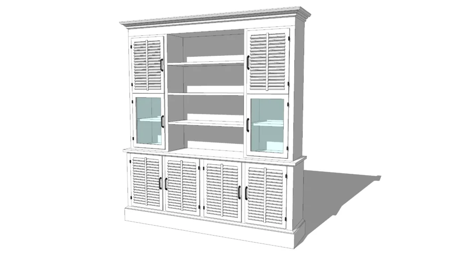 vaisselier COTTAGE CLUB, maisons du monde, ref 122765 prix 1390€