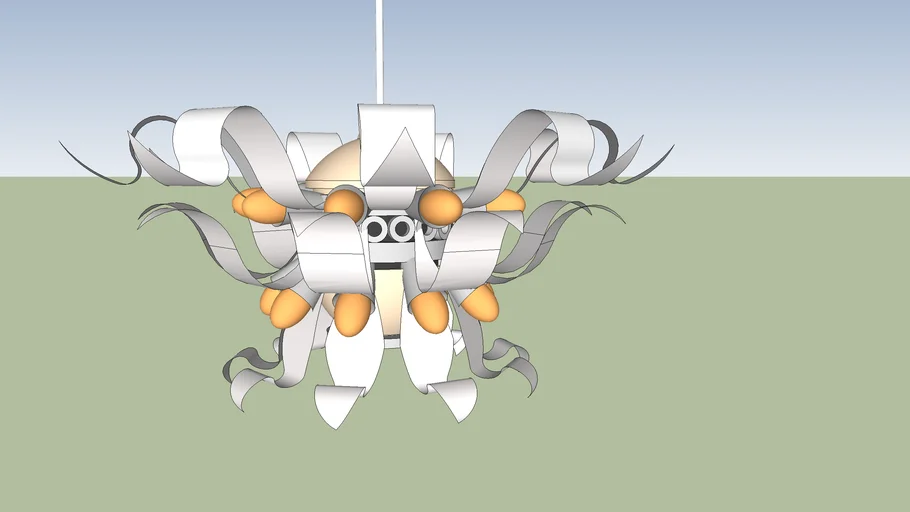 Sun chandellier