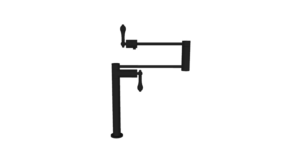 Duchess KS4705PKL Single-Hole Deck Mount Pot Filler