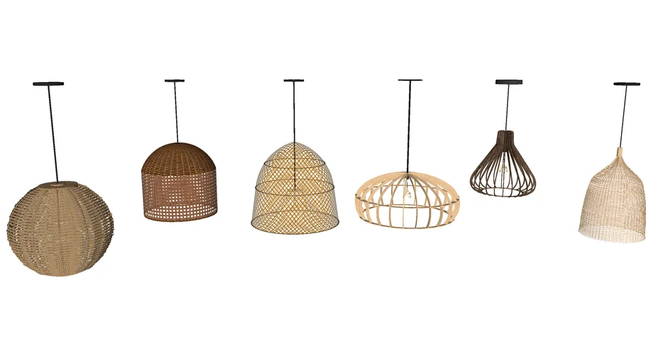 LUMINÁRIAS EM BAMBOO