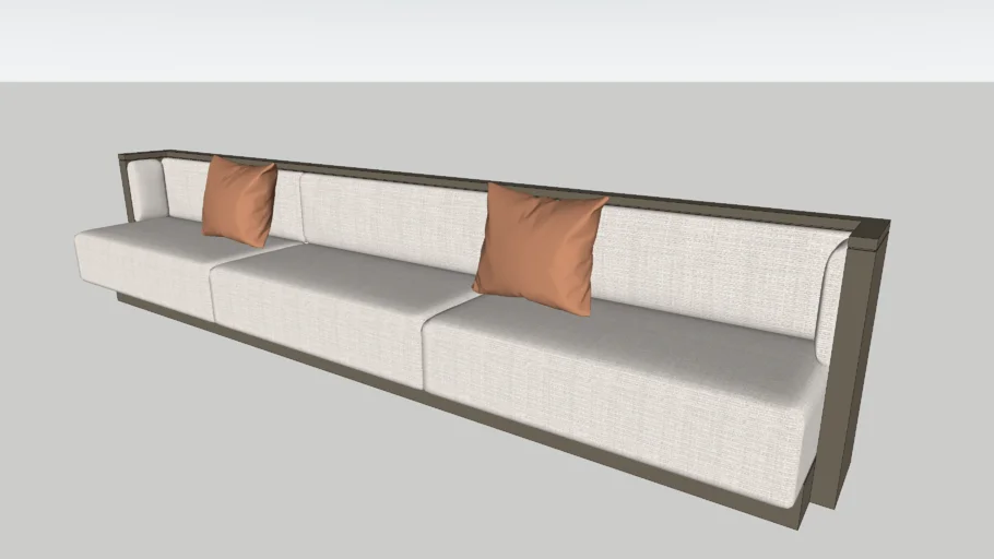 Restaurant sofa
