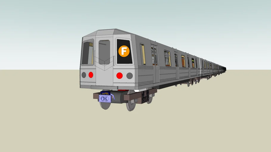 MTA NYC Subway R46 F Train