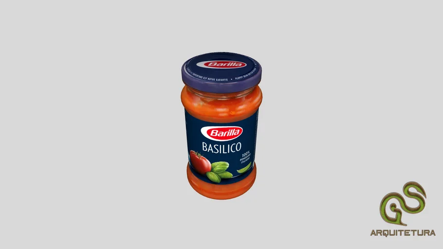 Molho Barilla Basilico Tomate e Manjericão - 400g