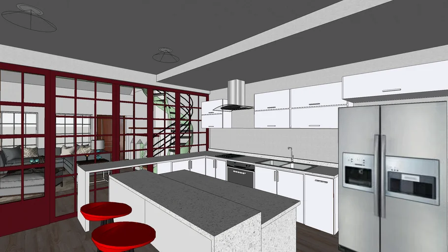 Cocina y comedor