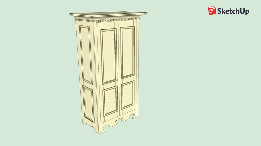 Copie de Armoire antique en pin
