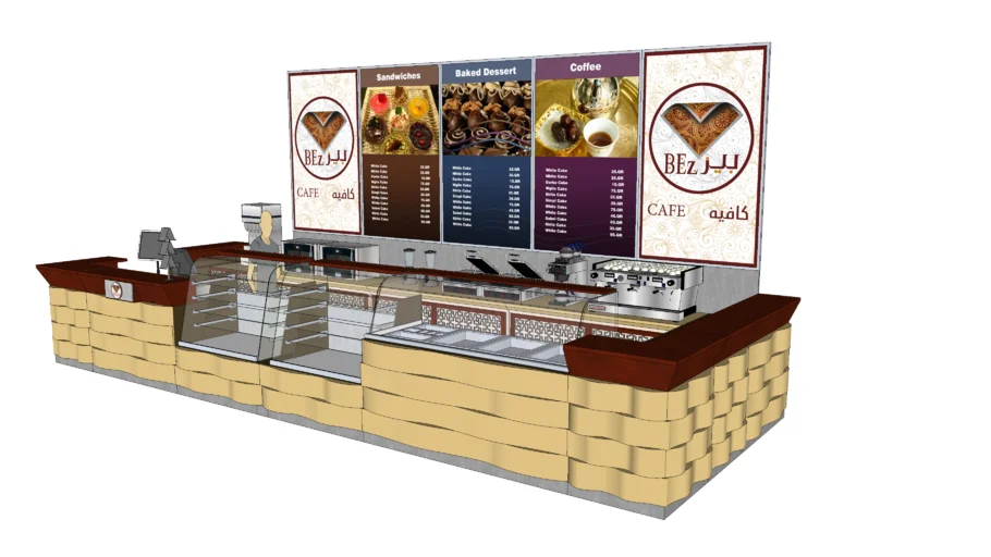 Restaurant Counter 4