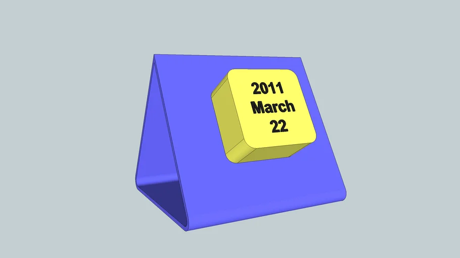 Desk Calendar