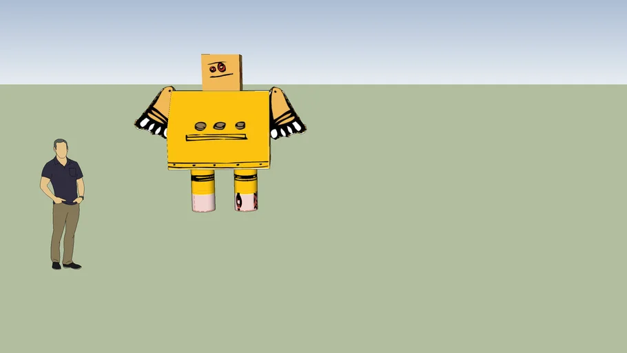 Papercraft Robot