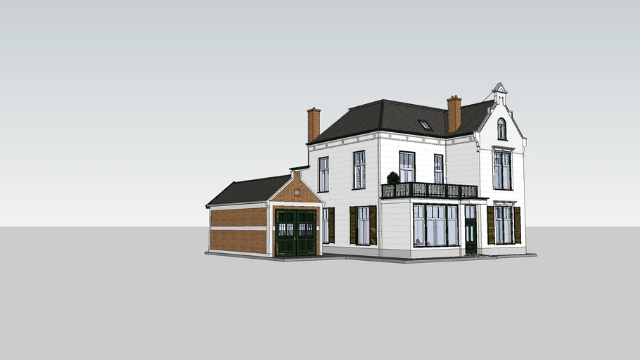 Colonial style house