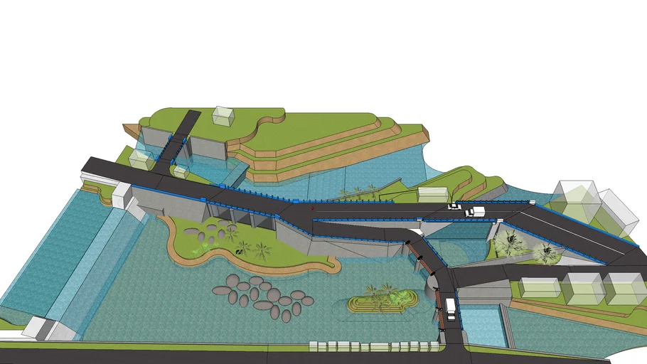 Jembatan Kali Kuncir - Nganjuk, Jawa Timur