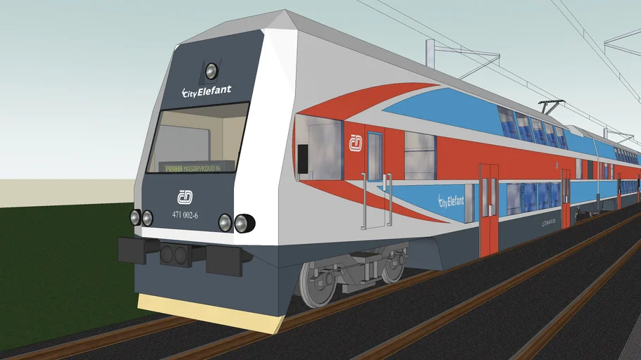 ČD 471 002 City Elefant