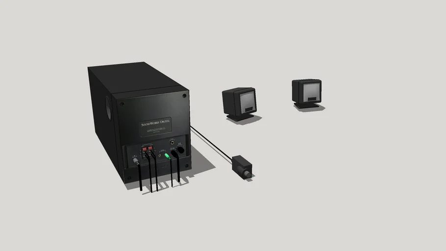 Creative Cambridge SoundWorks Digital 2.1 project by NiMo