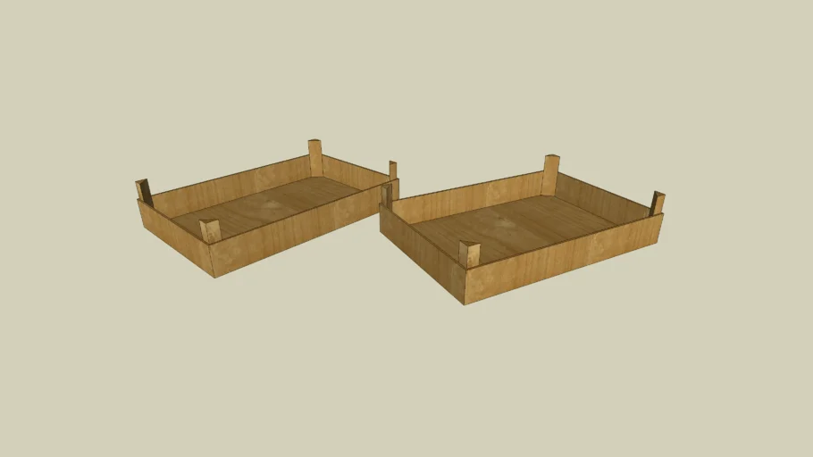 Cageots en bois