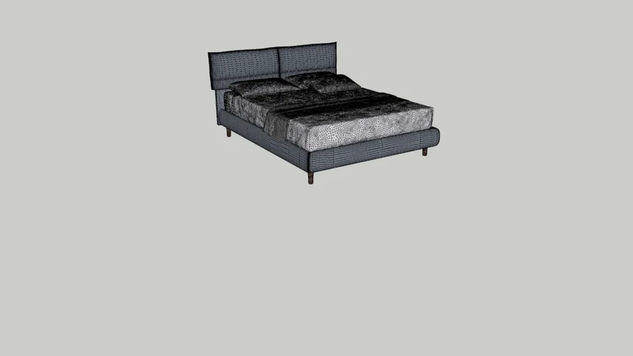 Bed IORCA By BOLZAN LETTI