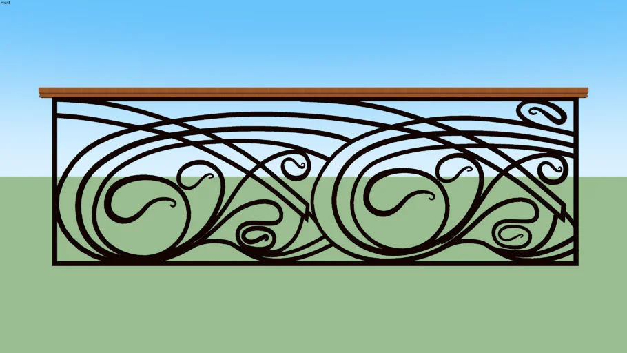 Art Nouveau Rail 2