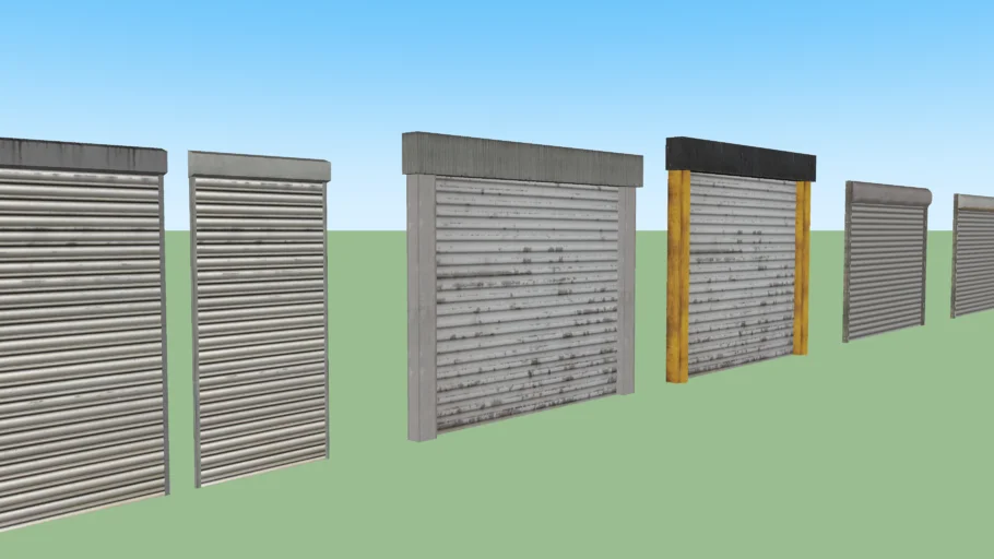 Garage door set 2