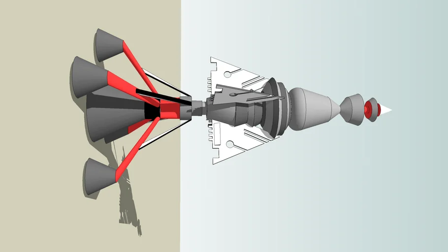 Space Rocket Ship | 3D Warehouse