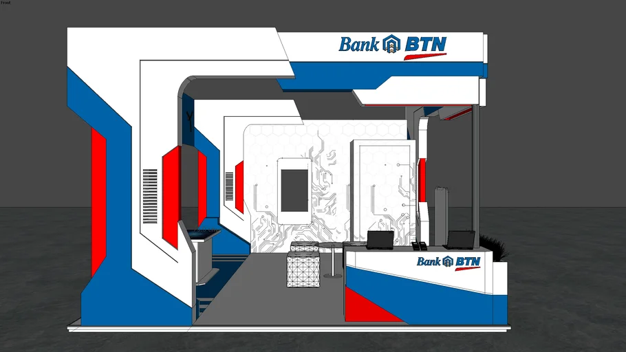 Booth 6 x 6 | 3D Warehouse