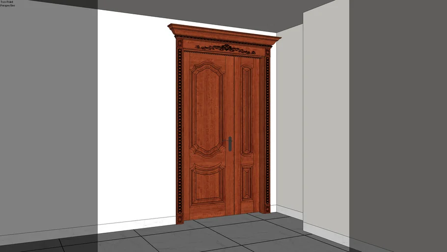 TK cửa gỗ tự nhiên