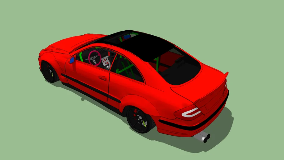 Mercedes Benz CLK Drift build(Updated)
