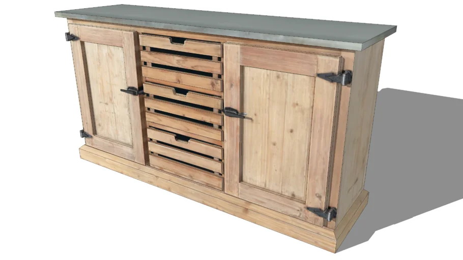 buffet pagnol, maisons du monde, ref 138992 prix 699,90 €