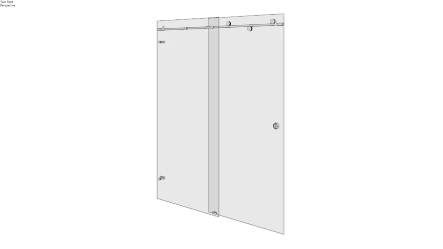 Skyline Sliding Shower Door2