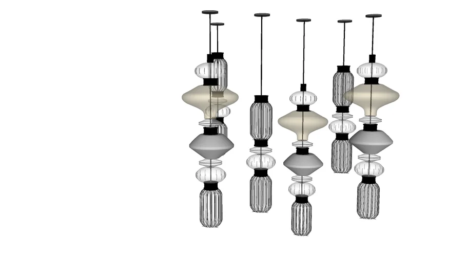 Sicis.BALLET CEILING LAMP