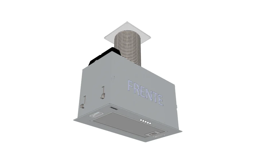 Coifa de embutir Incasso 51 em aço inox Tramontina 95800013/014
