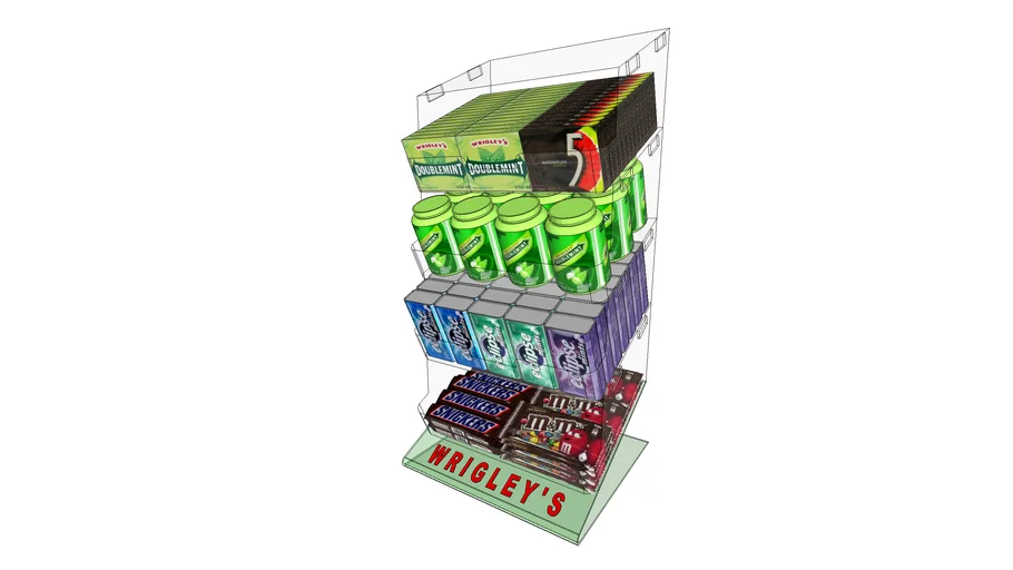 WRIGLEY'S STANDEE