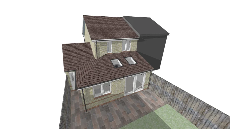 Single storey rear extension | 3D Warehouse