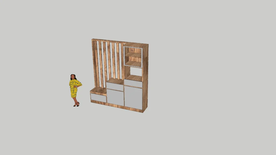 Partition with storage