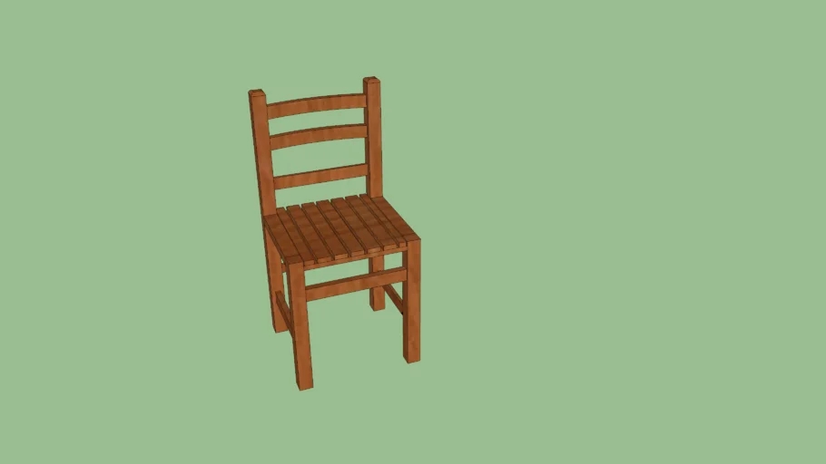 silla de madera