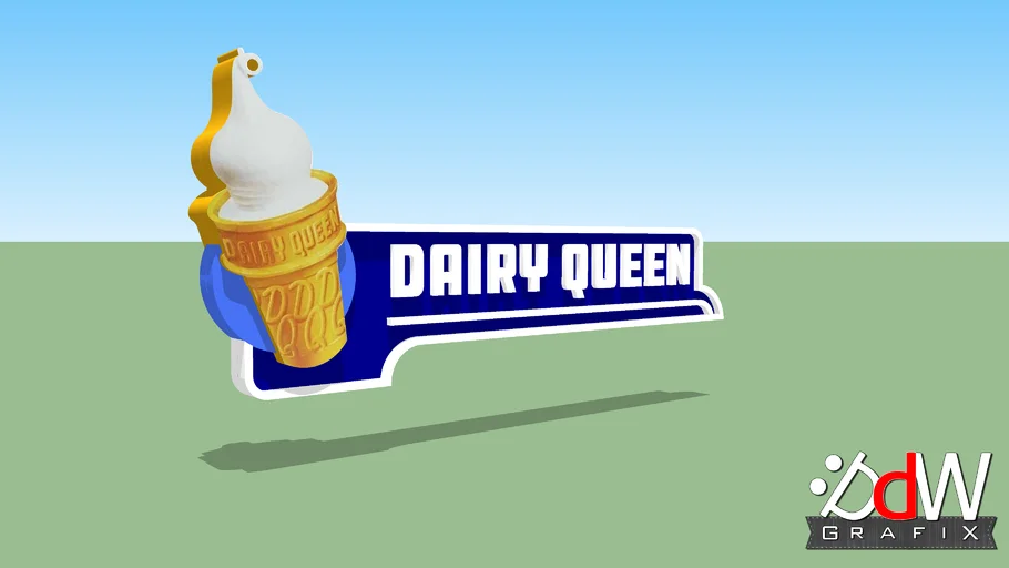Dairy Queen Sign