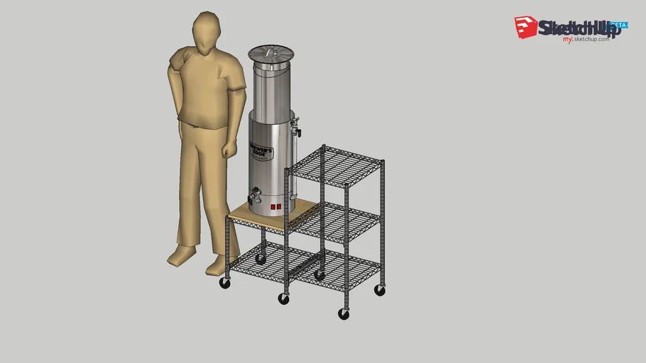 Brewers Edge Mash & Boil Stand