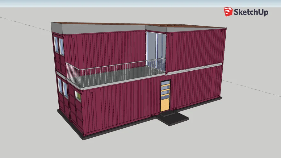 40 Ft Container Rental 2 | 3D Warehouse