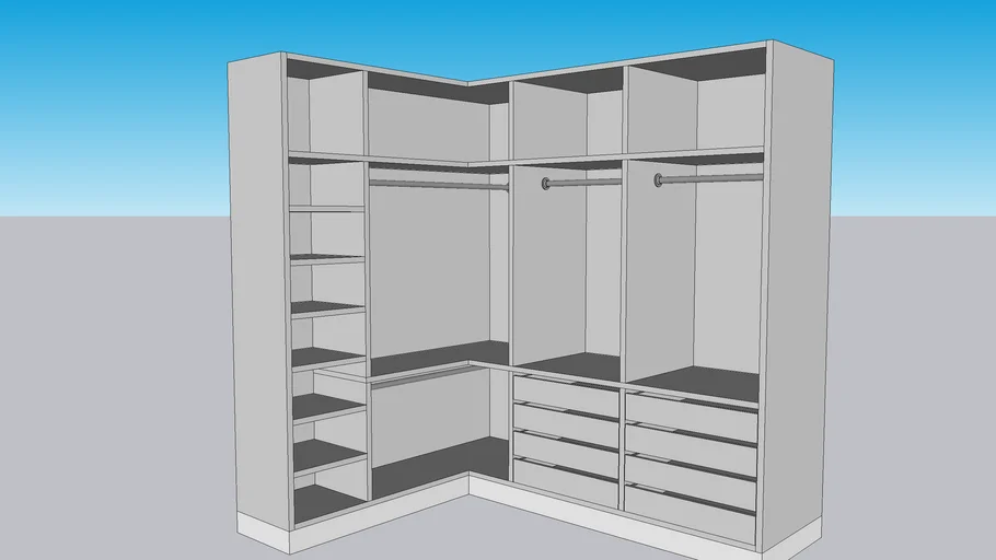 closet en L