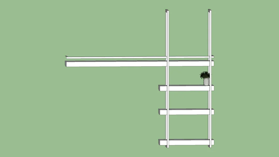 Prateleira decorativa