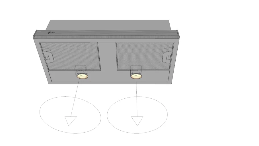 DEPURADOR EMBUTIR RETRATIL INOX 60CM FISCHER - 5760-10334