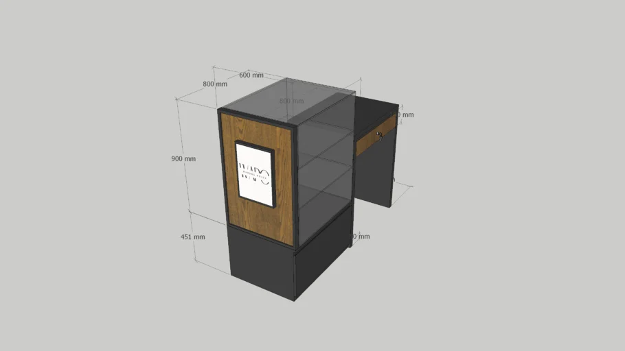 Meja display 2