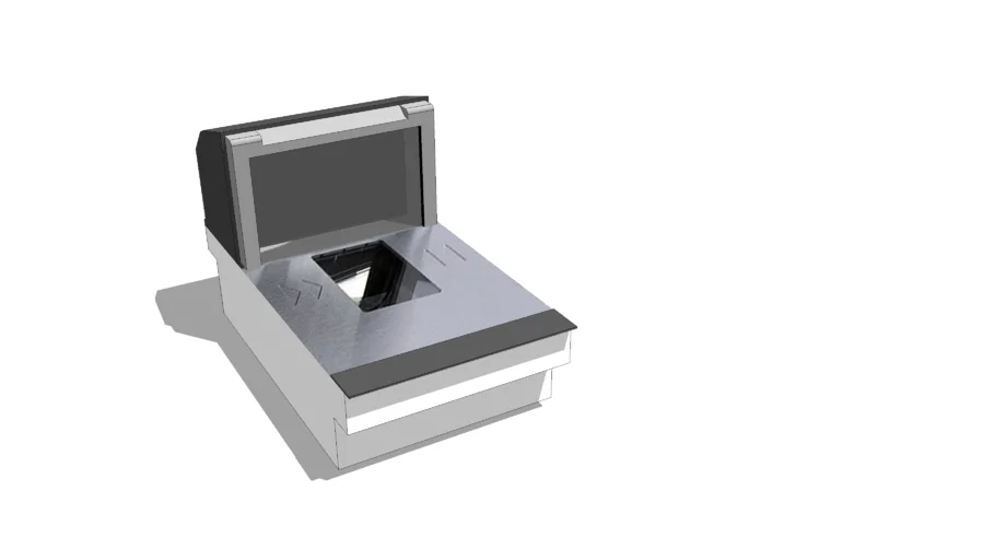 Supermarket Cashier Barcode Scanner