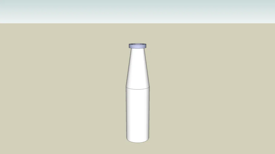 bottiglia d latte gigante