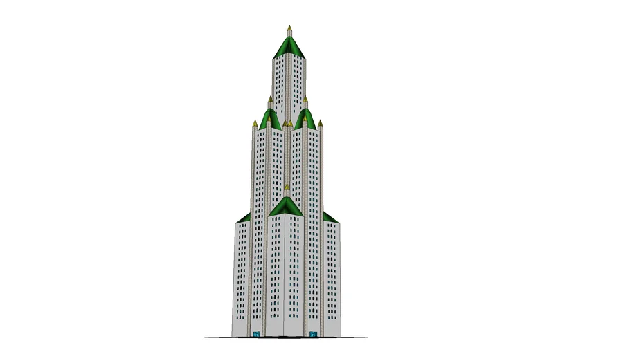 Gothic style skyscraper