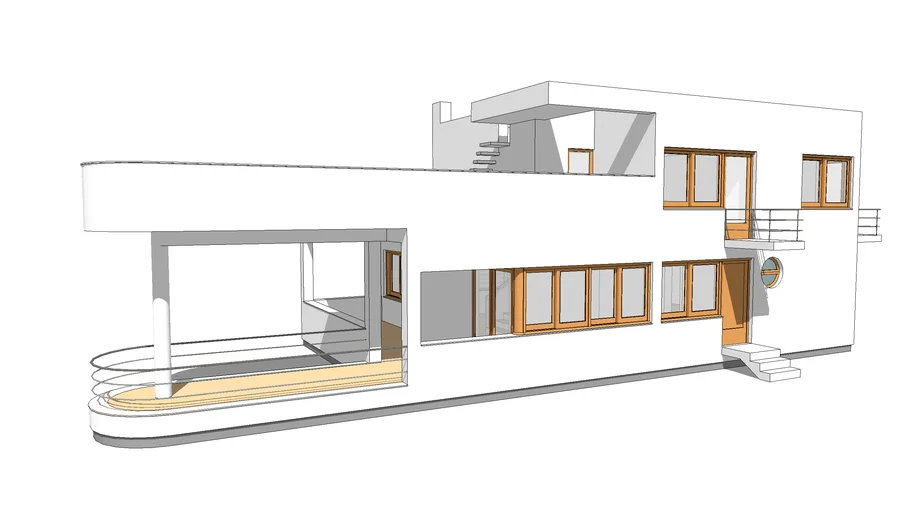Stamo Papadaki - Fakides Residence, Athens (1932-33)