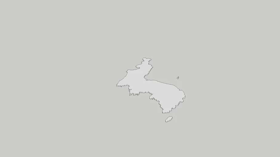 korea map